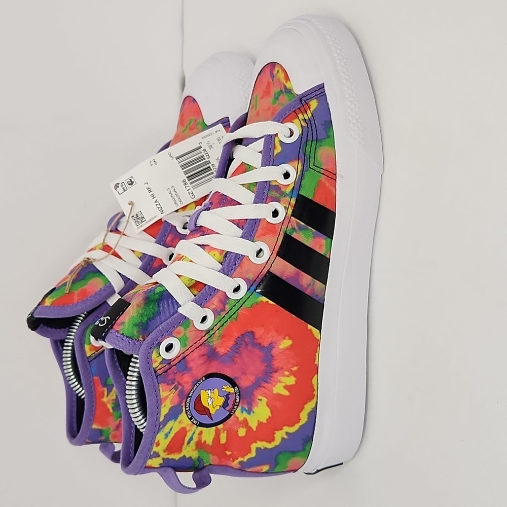 Adidas Nizza rare Lisa Simpson high top sneakers (new)